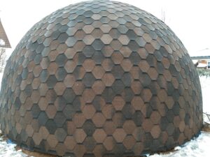 Дом-сфера — современная архитектура и экологичные материалы.