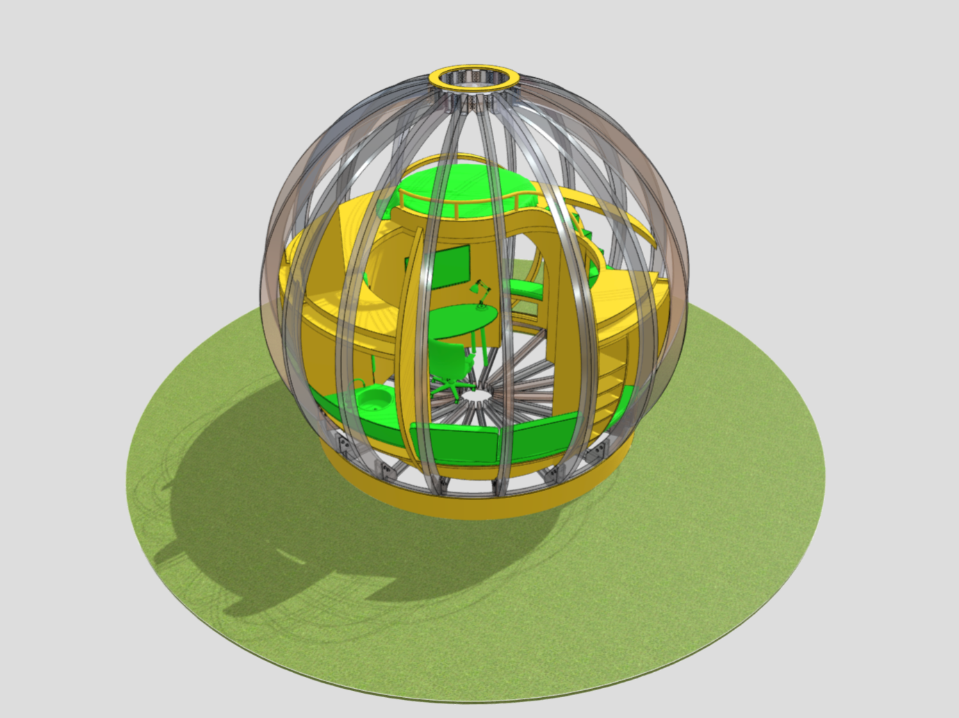 Индивидуальное проектирование домов-сфер